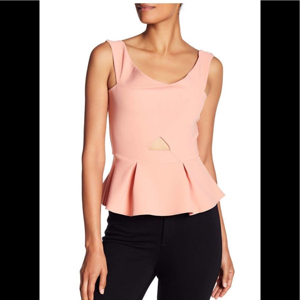 Parker peplum top